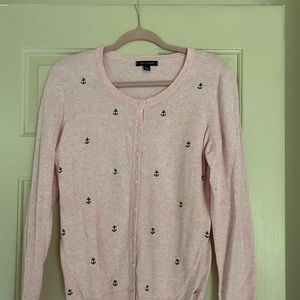 Tommy Hilfiger anchor button down sweater